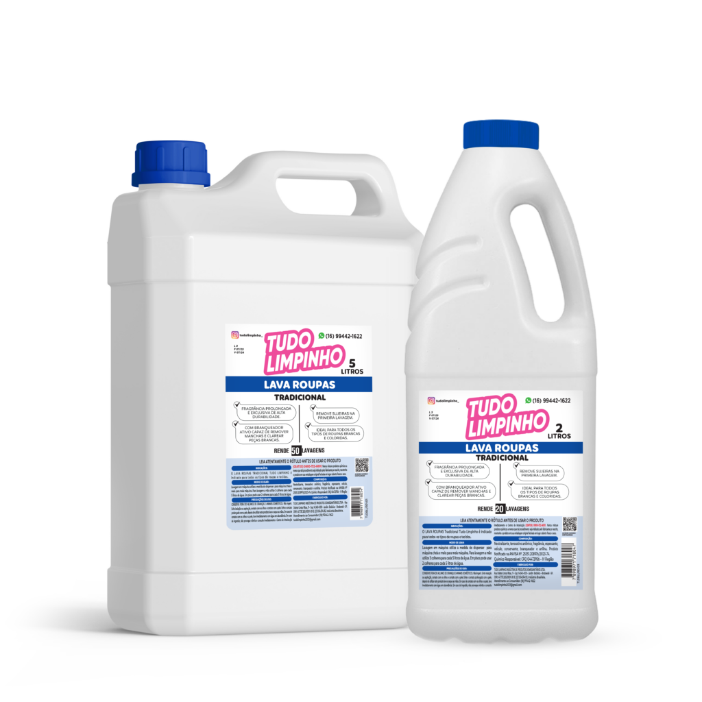 LAVA ROUPAS TRADICIONAL - Tudo Limpinho