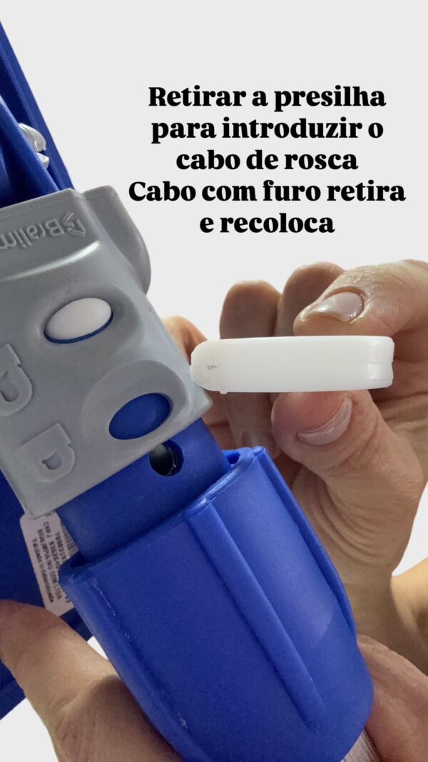 LT ESFREGÃO C/ TRAVA 22CM GRÁTIS 1 FIBRA BRANCA LIMPEZA LEVE - Imagem 4