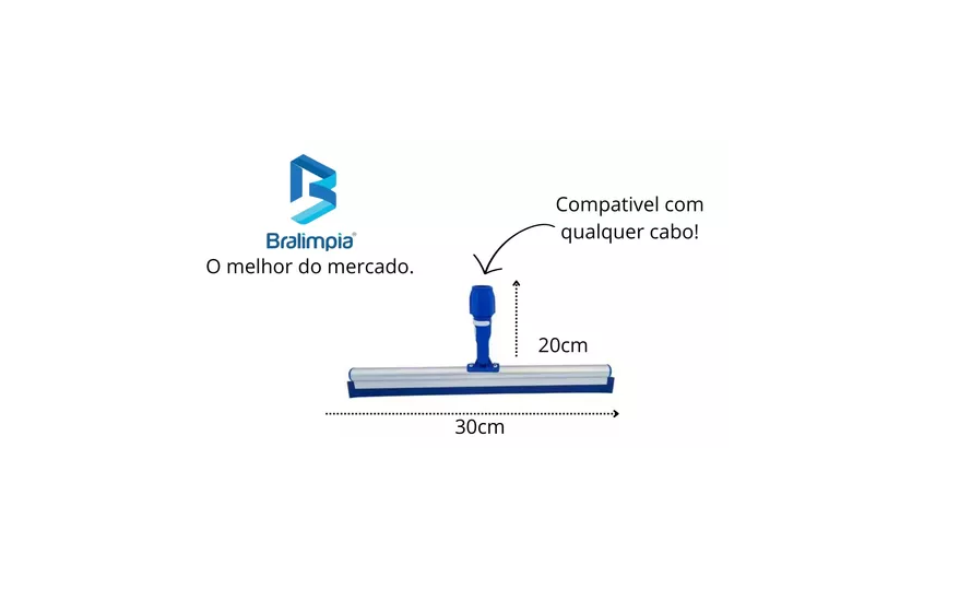 RODO TWISTER MINI 30CM BRALIMPIA - Imagem 4