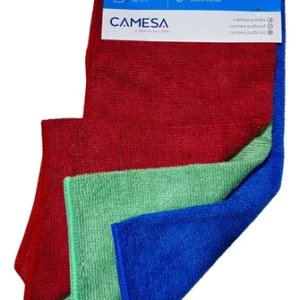 KIT PANO MICROFIBRA MULTIUSO C/ 3 PEÇAS 30X30 CAMESA