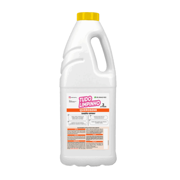 COMBO SABÃO SPRAY DE QUEROSENE 2L + 500ML C/ VÁLVULA - Imagem 3
