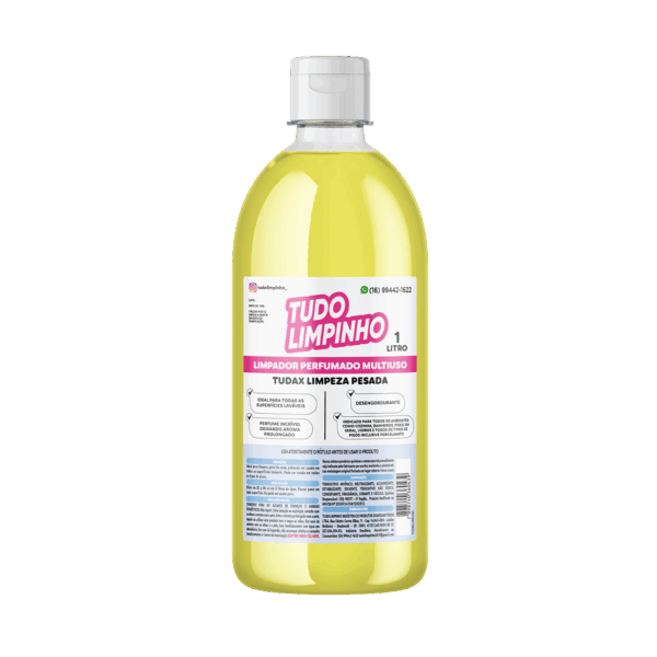 KIT SPRAY QUEROSENE 2L + TUDAX PERFUME PARA PISOS 1L - Imagem 3