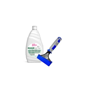 KIT LIMPA VIDROS ULTRA CLEAN 500ML + RASPADOR BRALIMPIA