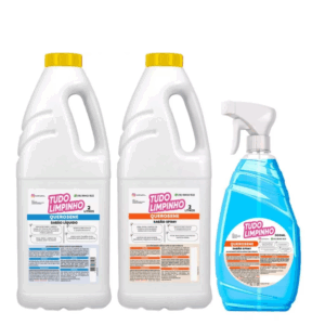 KIT SABÃO DE QUEROSENE 2L + SPRAY DE QUEROSENE 2,5L