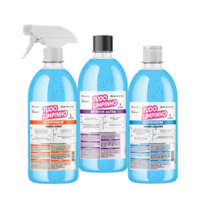 KIT TRIO BÁSICO SABÃO E SPRAY DE QUEROSENE + REMOVE 1L