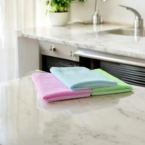 KIT PANO MICROFIBRA MULTIUSO C/ 3 PEÇAS 30X30 RIO HOME - Imagem 4