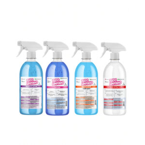 KIT FAXINA PESADA 4 UNIDADES DESENGORDURANTE