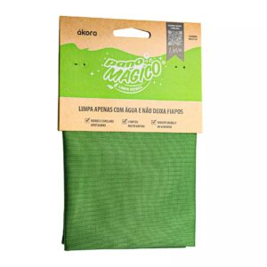 Pano Mágico Limpa Vidros 40x40cm Ákora