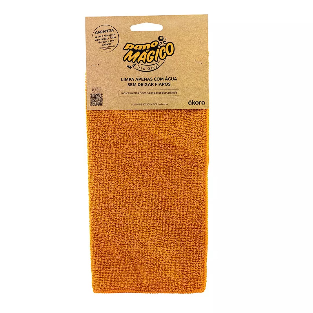 Pano Mágico Uso Geral (1 Unidade) 30x30cm Ákora - Imagem 3