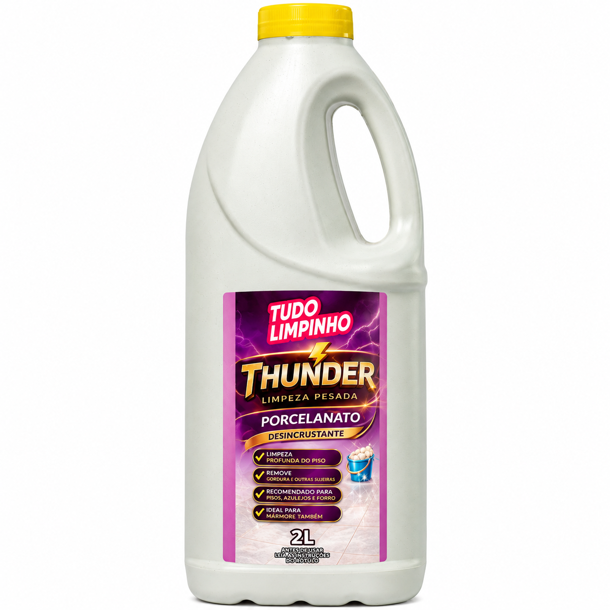 THUNDER LIMPA PORCELANATO LIMPEZA PESADA - Imagem 3