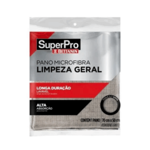 PANO MICROFIBRA LIMPEZA GERAL 70X50 SUPERPRO BETTANIN SORTIDAS